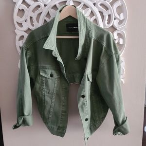Cropped Jean Jacket
